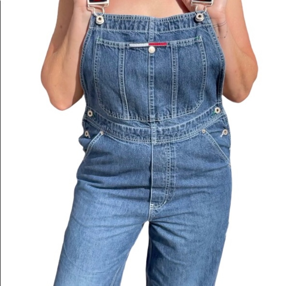 Sold on Depop for asking price! Vintage Y2K overalls - Picture 3 of 6